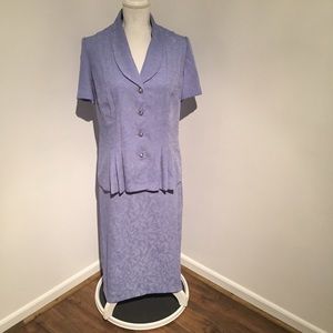 Danny & Nicole Lavender Skirt Suit